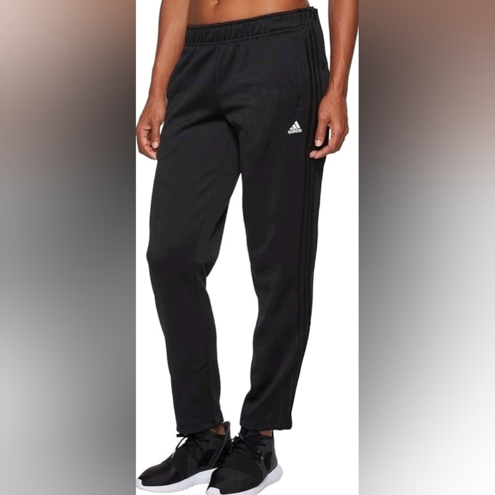 Adidas Track Pants Tricot Snap Pants Black Size Small NWT Workout Pants Athletic